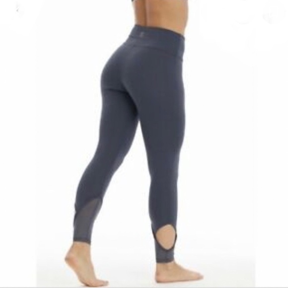 Marika Jade 7/8 Legging In Ombré Blue Mesh Ankle - Picture 2 of 8